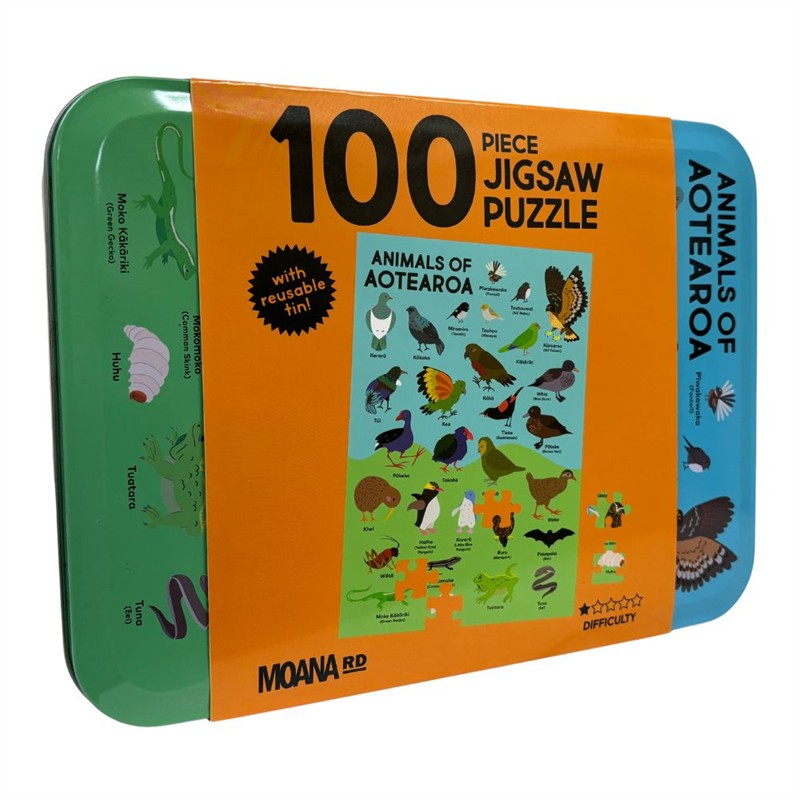 Moana Rd - Jigsaw 100-piece Puzzle (Animals)