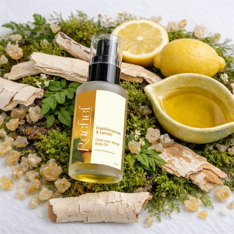 Rachel - Frankincense & Lemon - Clear your Mind Body Oil 100ml
