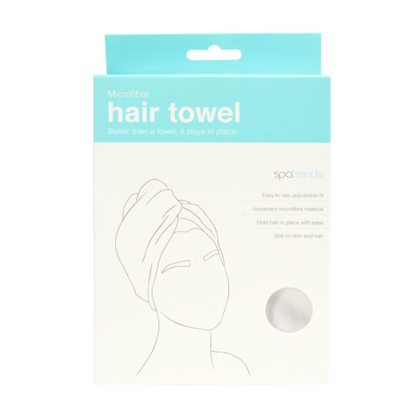 SPA TRENDS – Microfibre – Hair Towel