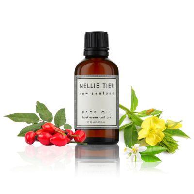 Nellie Tier - Face Oil Frankincense & Rose 50ml