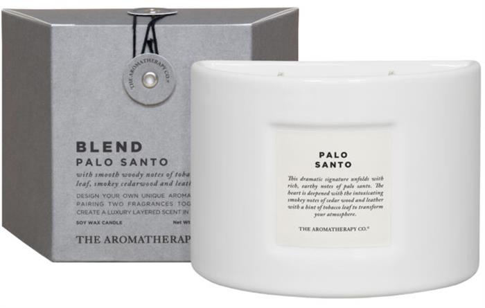 The Aromatherapy & CO -Blend Soy Wax Candle  Palo Santo
