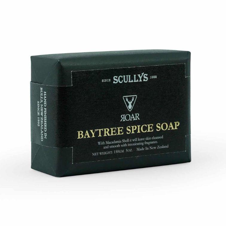 Scullys Roar Baytree Spice Soap 150g