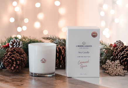 Limited Edition Caramel Spice Soy Candle 300g