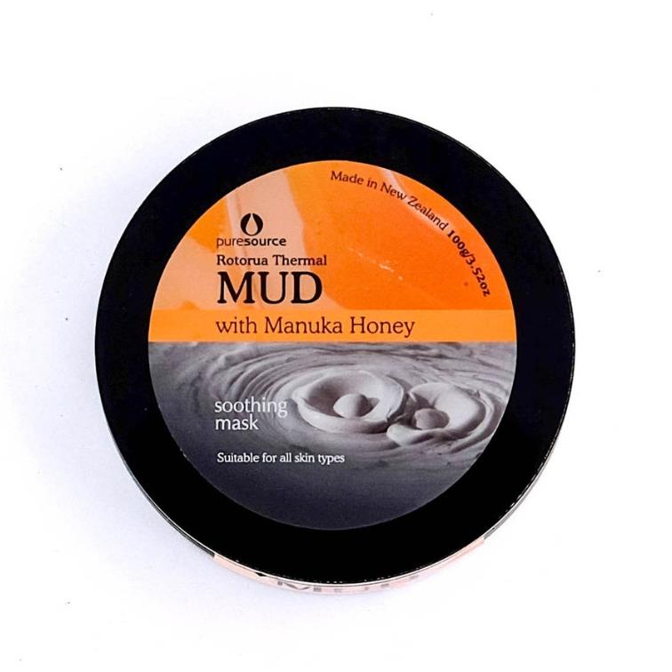 Pure Source Rotorua Thermal Mud Mask with Manuka Honey – 100g