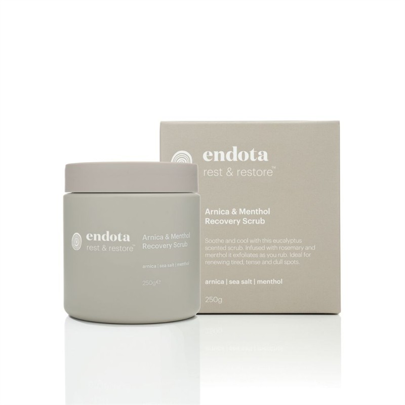 Endota - Arnica & Menthol Recovery Scrub 250g