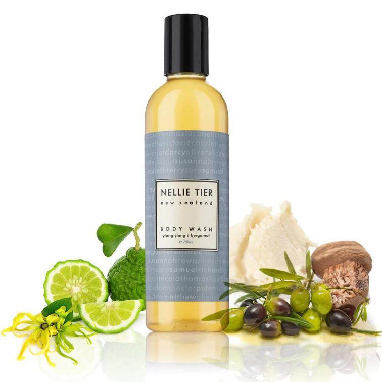 Nellie Tier Body Wash Ylang Ylang &  Bergamot 250ml