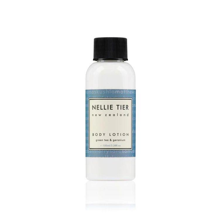 Nellie Tier Body Lotion Green Tea & Geranium 100ml