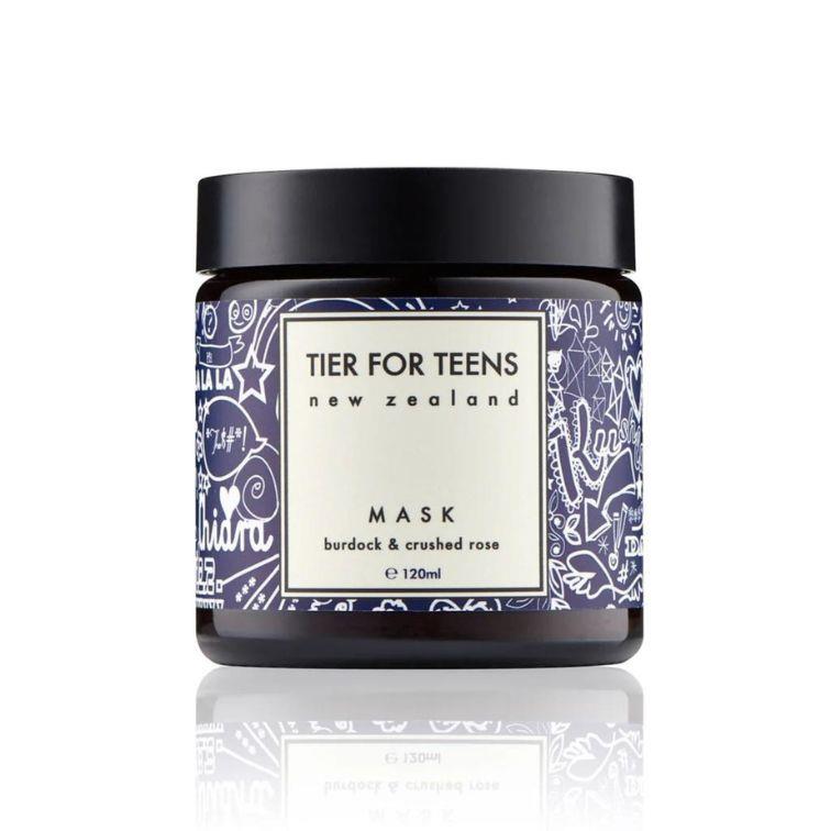 Nellie Tier Teen Mask Burdock & Crushed Rose 120ml