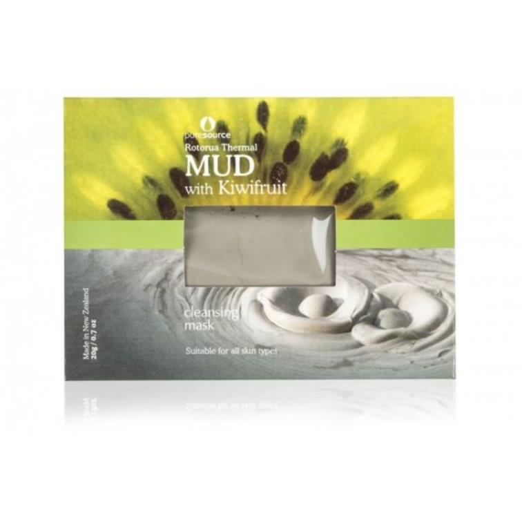 Pure Source Rotorua Thermal Mud Mask with Kiwifruit – 20g