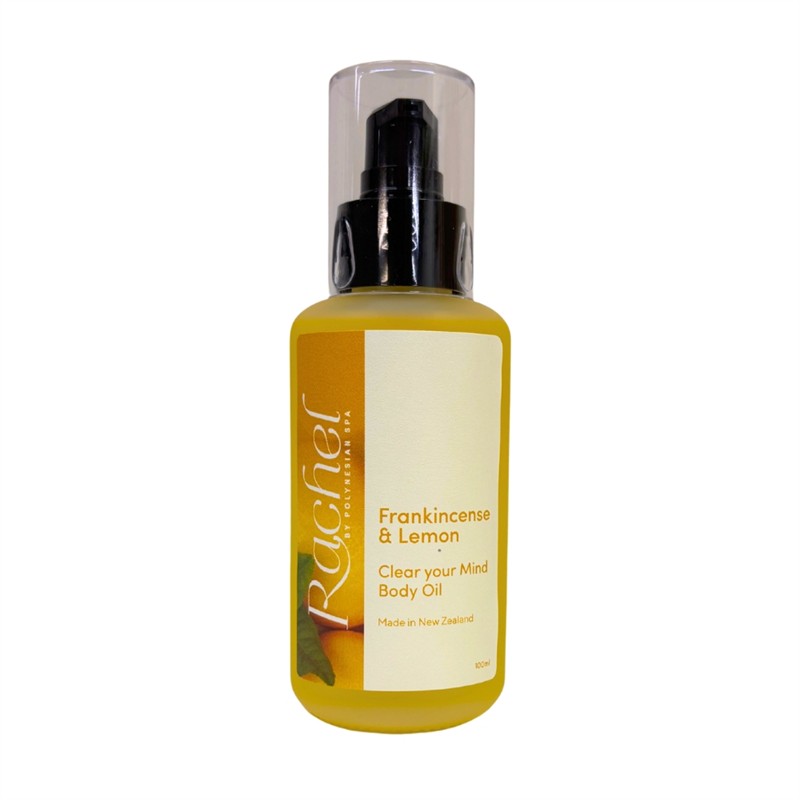 Rachel - Frankincense & Lemon - Clear your Mind Body Oil 100ml