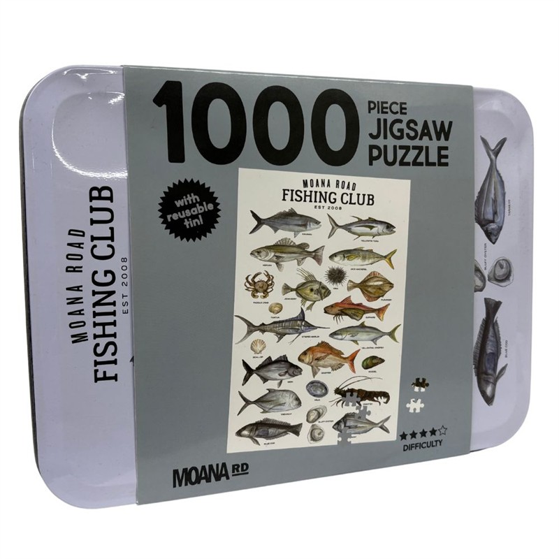 Moana Rd - Jigsaw 1000-Piece Puzzle (Fishing Club)